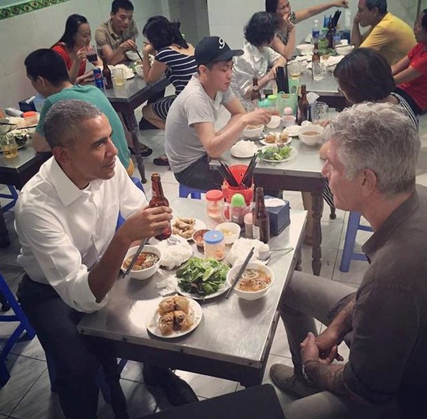 How is Obama's famous bun cha restaurant in Hanoi after 6 years?  - Photo 1.