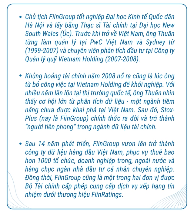 Chủ tịch FiinGroup: Đầu tư cổ phiếu giống như chọn món ăn, tôi ăn ngon nhưng người khác có thể bị đau bụng - Ảnh 1.