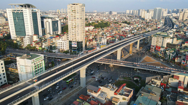 Hôm nay (11/1), thông xe Vành đai 2 Hà Nội - Ảnh 1.