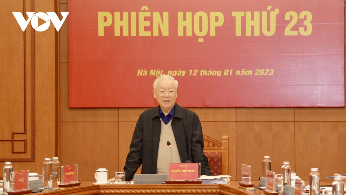 Tổng Bí thư chủ trì phiên họp Ban Chỉ đạo Trung ương về phòng, chống tham nhũng - Ảnh 1.