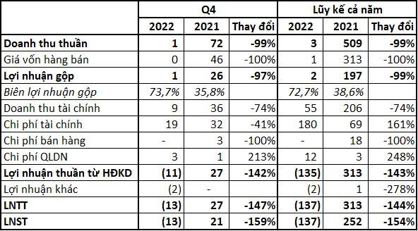 Bắt đáy mạnh tay cổ phiếu HPG trong quý 4, Nhà Đà Nẵng (NDN) vẫn lỗ lớn - Ảnh 1.