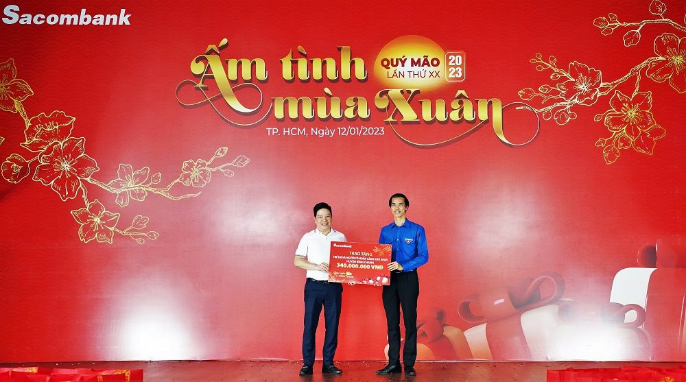 Sacombank và hành trình 20 năm Kết nối cộng đồng – Lan tỏa yêu thương - Ảnh 1. Sacombank và hành trình 20 năm Kết nối cộng đồng – Lan tỏa yêu thương - Ảnh 1.