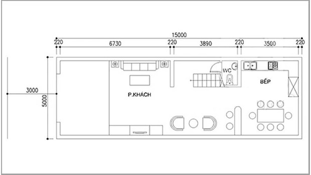 Tư vấn thiết kế nhà đẹp và hiện đại cho lô đất rộng 75m2 - Ảnh 1.