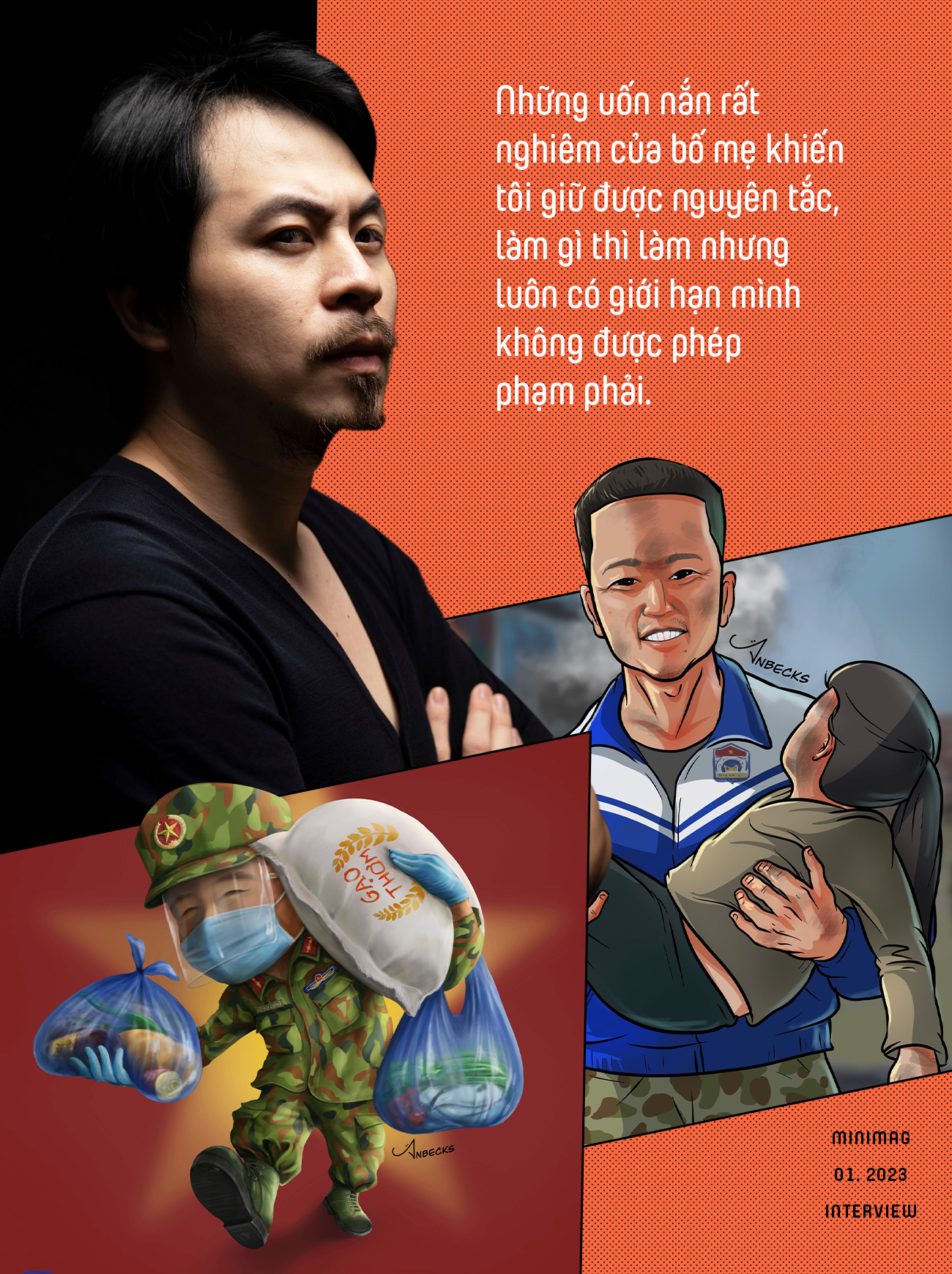  Họa sĩ vẽ tranh biếm họa hoạt hình Anbecks: ‘Làm lại’ ở tuổi 35, từ bỏ cuộc sống ổn định ở nước ngoài để trở về và bay bổng với hội họa  - Ảnh 6.