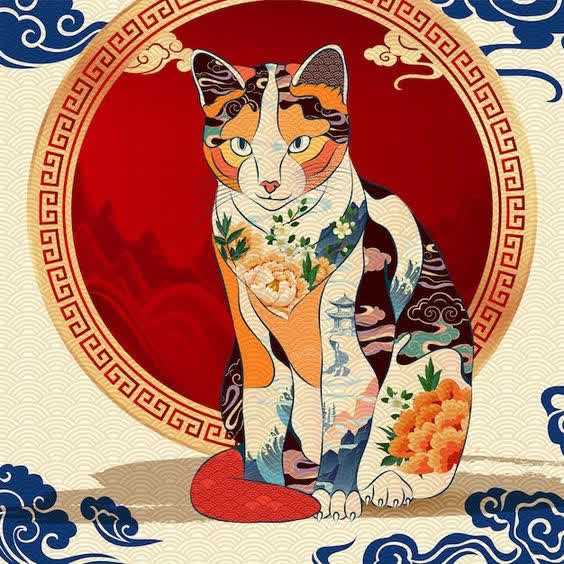Năm Quý Mão tản mạn chuyện con mèo: Biểu tượng đặc sắc đại diện cho sự tinh anh trong văn hoá, gửi gắm ước vọng phồn thịnh, an yên - Ảnh 7.