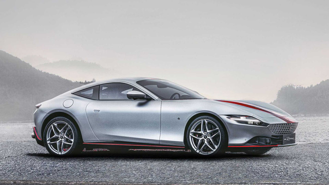 Ferrari Roma phiên bản đặc biệt có bộ ấm trà, hộp xì gà và cả... diều trong xe - Ảnh 4.