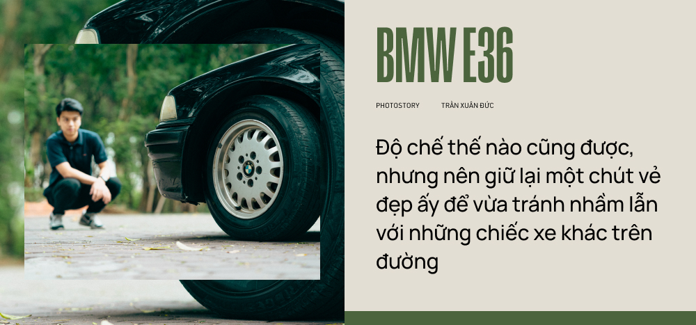 19 tuổi chơi BMW E36: Bạn bè đi làm mua quần áo, em để tiền đổ xăng và sửa xe - Ảnh 4.