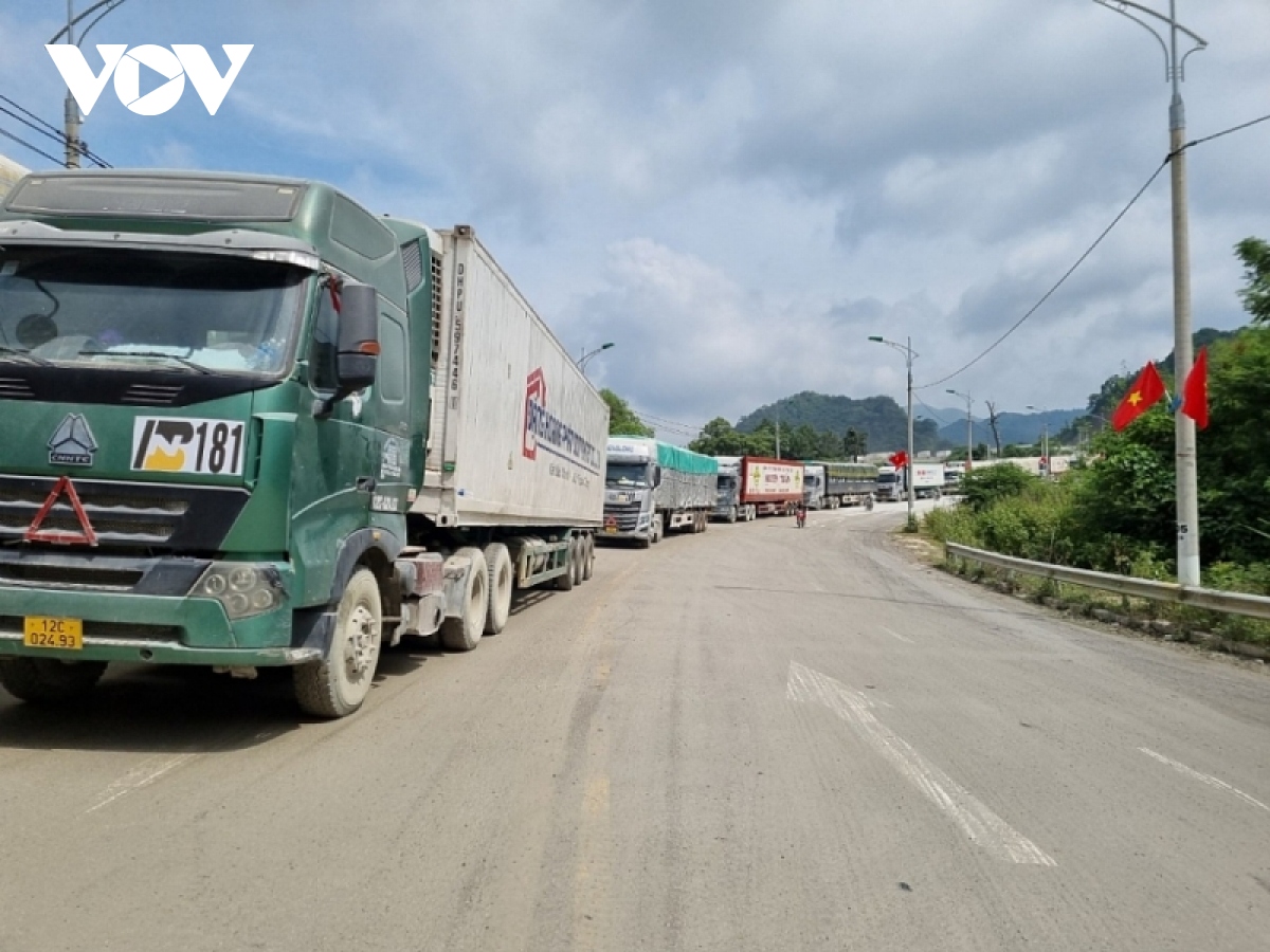 Hàng nghìn tấn nông sản được xuất khẩu qua cửa khẩu Lạng Sơn sau Tết - Ảnh 1. Hàng nghìn tấn nông sản được xuất khẩu qua cửa khẩu Lạng Sơn sau Tết - Ảnh 1.