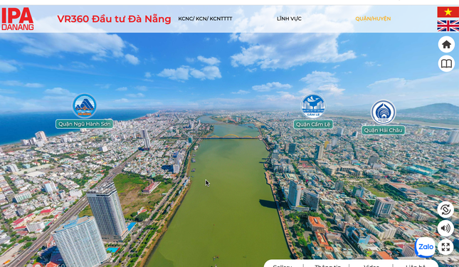 Đà Nẵng lập bản đồ số về các dự án kêu gọi đầu tư - Ảnh 1. Đà Nẵng lập bản đồ số về các dự án kêu gọi đầu tư - Ảnh 1.