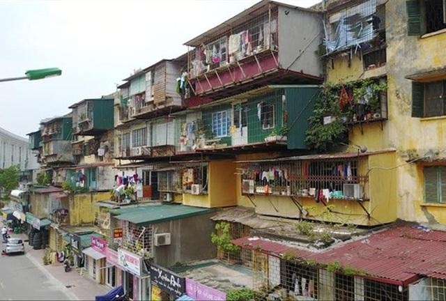 Hà Nội tăng tốc cải tạo chung cư cũ, giải quyết ngập úng trong năm 2023 - Ảnh 1.