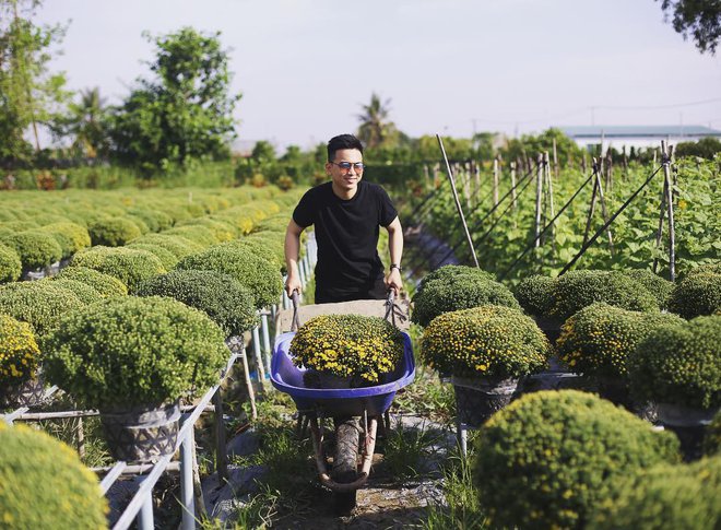 Làng hoa Sa Đéc rực rỡ đón Tết, nhiều người rục rịch lên kế hoạch đến “sống ảo” và ngắm muôn loài hoa - Ảnh 13.