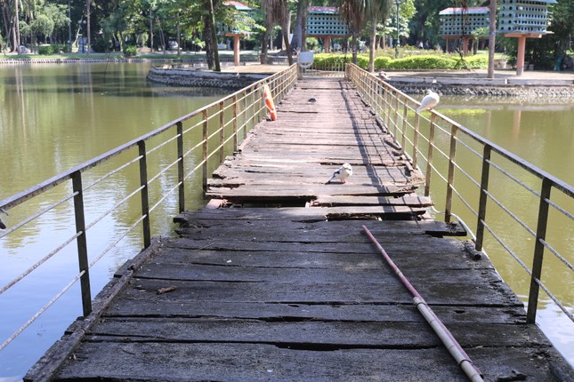 Hiện trạng 3 công viên ở Hà Nội được chi hàng trăm tỷ đồng để cải tạo - Ảnh 1.