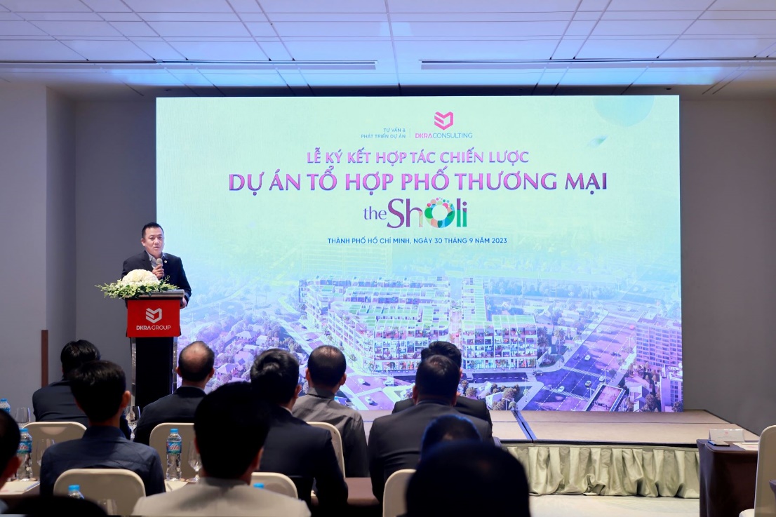 DKRA Consulting và đối tác “bắt tay” phát triển Phố thương mại the Sholi - Ảnh 2.