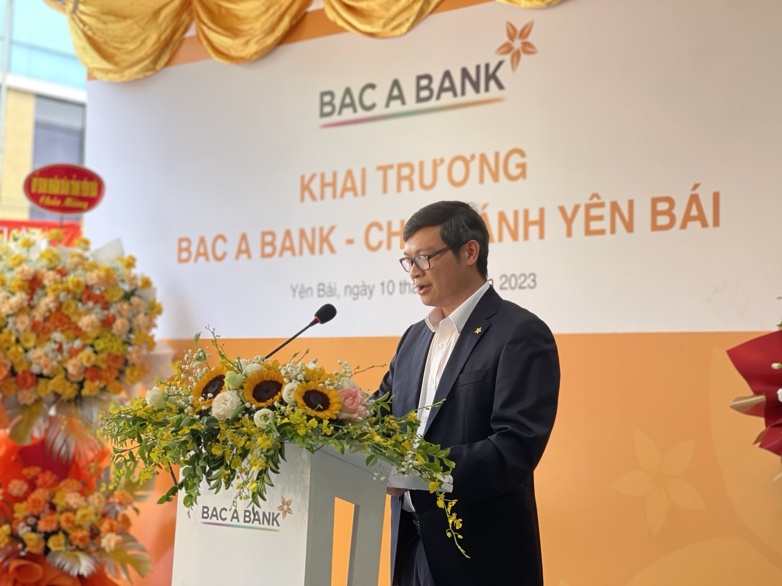 BAC A BANK khai trương chi nhánh mới mở rộng mạng lưới đến vùng Tây Bắc - Ảnh 1.