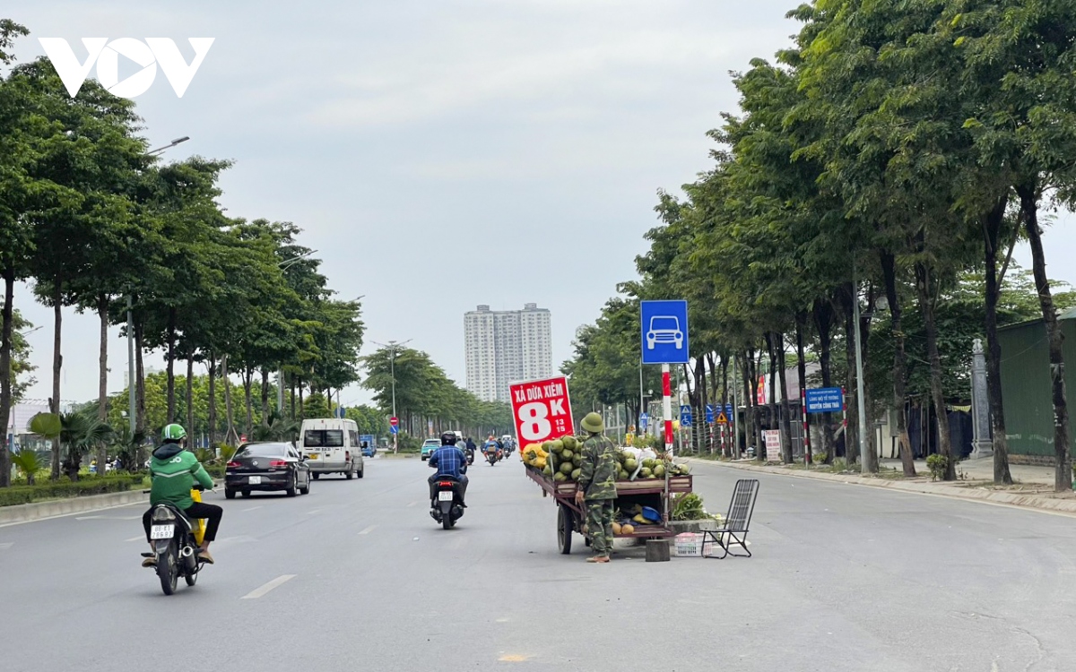 Xe tải bán hoa quả nghênh ngang trên đường phố Hà Nội, sao không ai dẹp? - Ảnh 15.