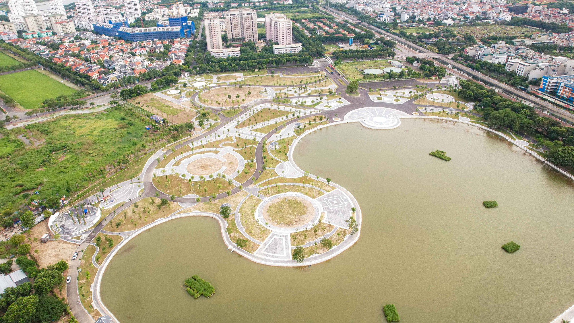 Hà Nội có thêm công viên rộng 157.000 m2, đầu tư gần 100 tỉ đồng  - Ảnh 3.