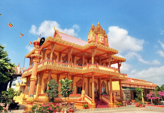 Phát hiện ngôi chùa trăm tuổi mang nét kiến trúc độc đáo ở miền Tây, du khách nhận xét mang vẻ đẹp “không thể quên”