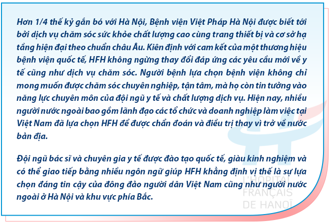 Bệnh viện Việt Pháp Hà Nội vươn tầm cao mới: Bước tiến song hành của mở rộng quy mô và đẩy mạnh trọng tâm chuyên môn y tế. - Ảnh 1.