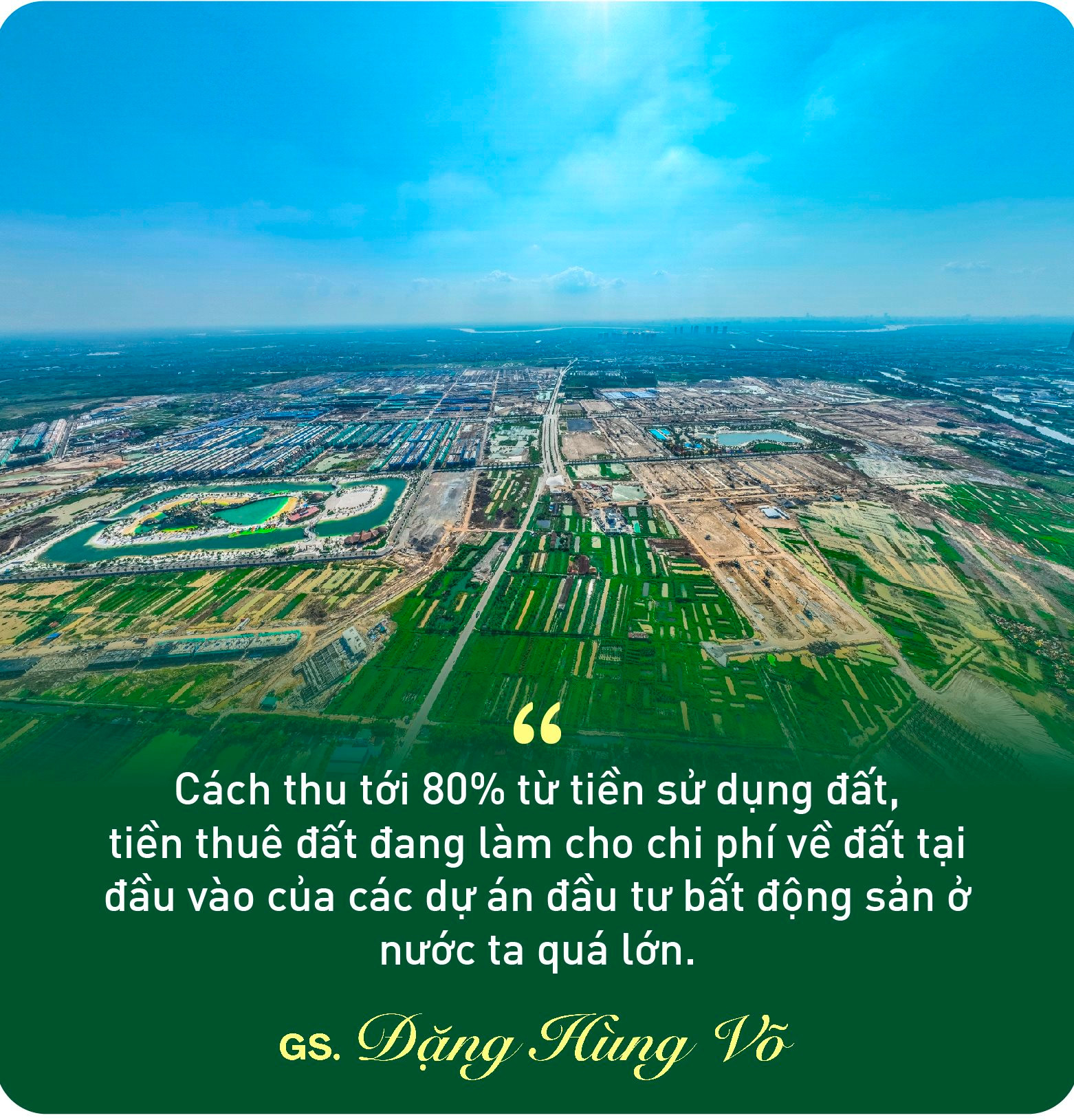 GS Đặng Hùng Võ: Dự thảo Luật Đất đai đề xuất phải có đất ở để làm dự án, “hòn đá” ngáng đường phát triển thị trường bất động sản - Ảnh 4.
