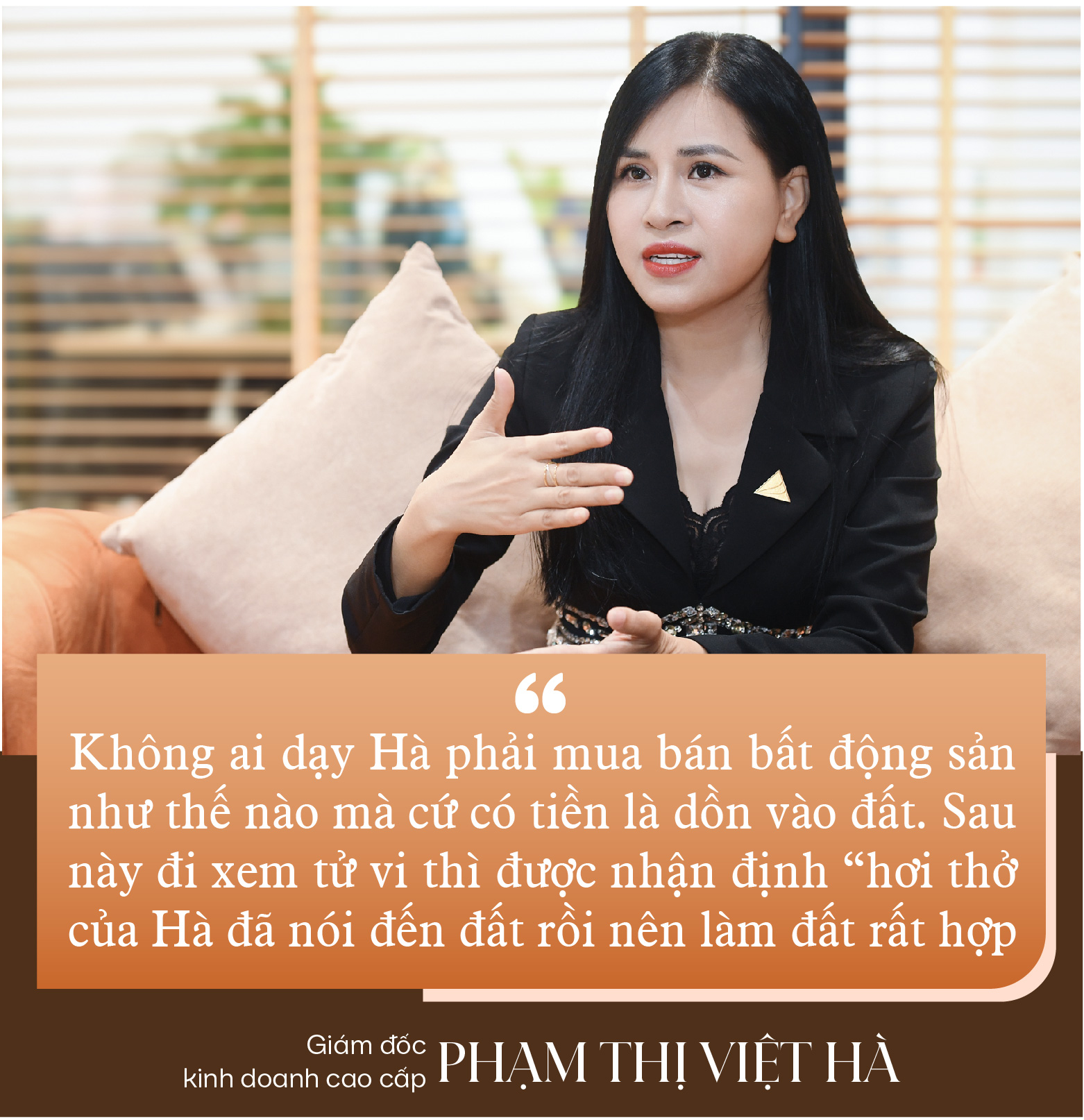 "Nữ tướng" kinh doanh Đất Xanh Miền Bắc Phạm Thị Việt Hà: 18 tuổi đầu tư đất lãi 100 lần, sẵn sàng bỏ vị trí Phó giám đốc đi làm sale bất động sản - Ảnh 2. "Nữ tướng" kinh doanh Đất Xanh Miền Bắc Phạm Thị Việt Hà: 18 tuổi đầu tư đất lãi 100 lần, sẵn sàng bỏ vị trí Phó giám đốc đi làm sale bất động sản - Ảnh 2.
