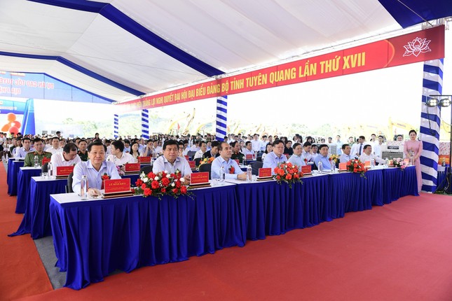 Khởi công cao tốc gần 7.000 tỷ đồng qua Tuyên Quang - Ảnh 1.