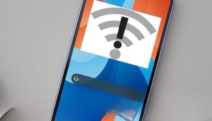 Cách sửa nhanh lỗi wifi hiện dấu chấm than trên điện thoại - Ảnh 1.
