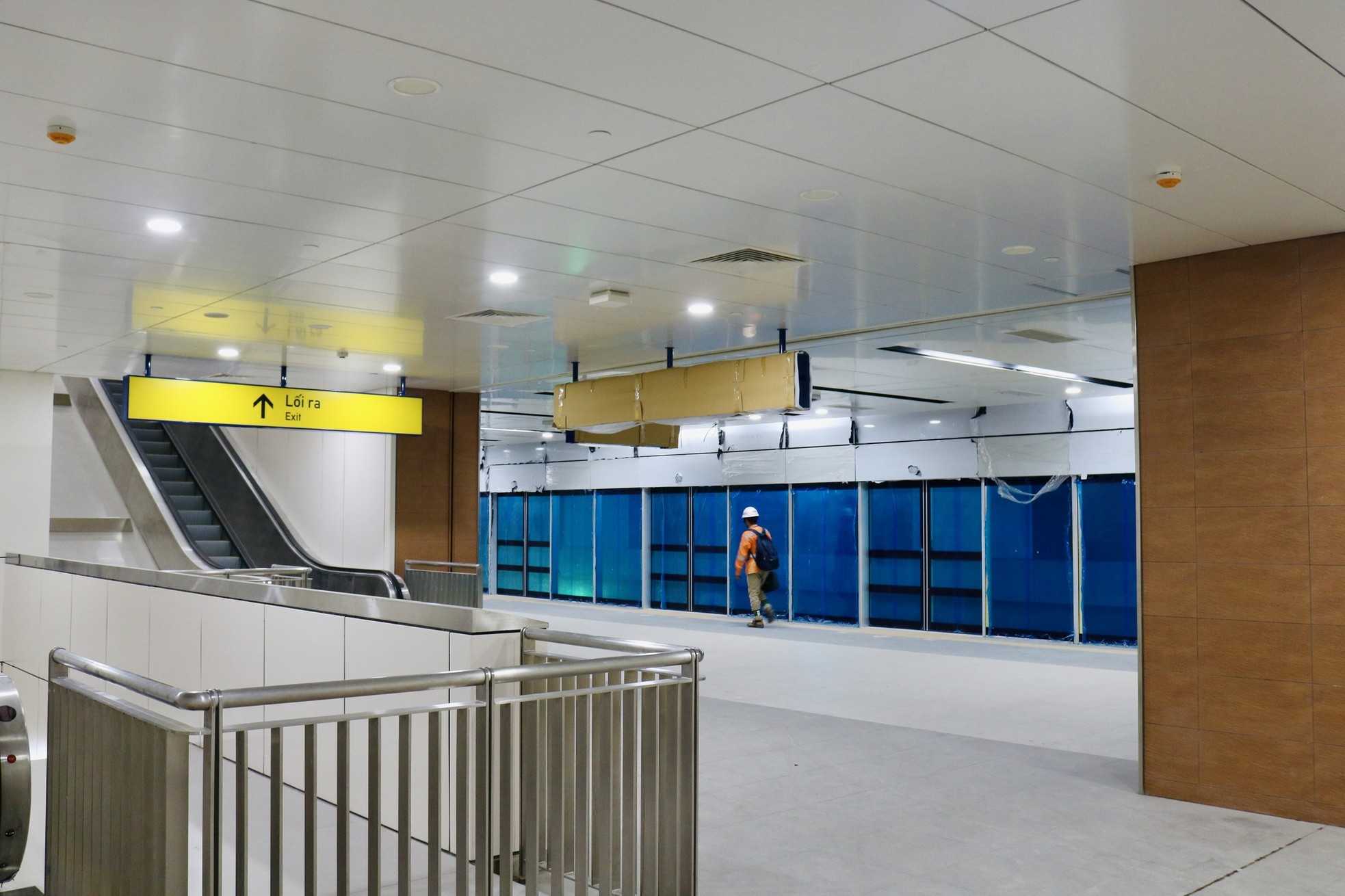 Hình ảnh ga ngầm tuyến metro Bến Thành-Suối Tiên hoàn thiện sau gần 10 năm thi công - Ảnh 10.