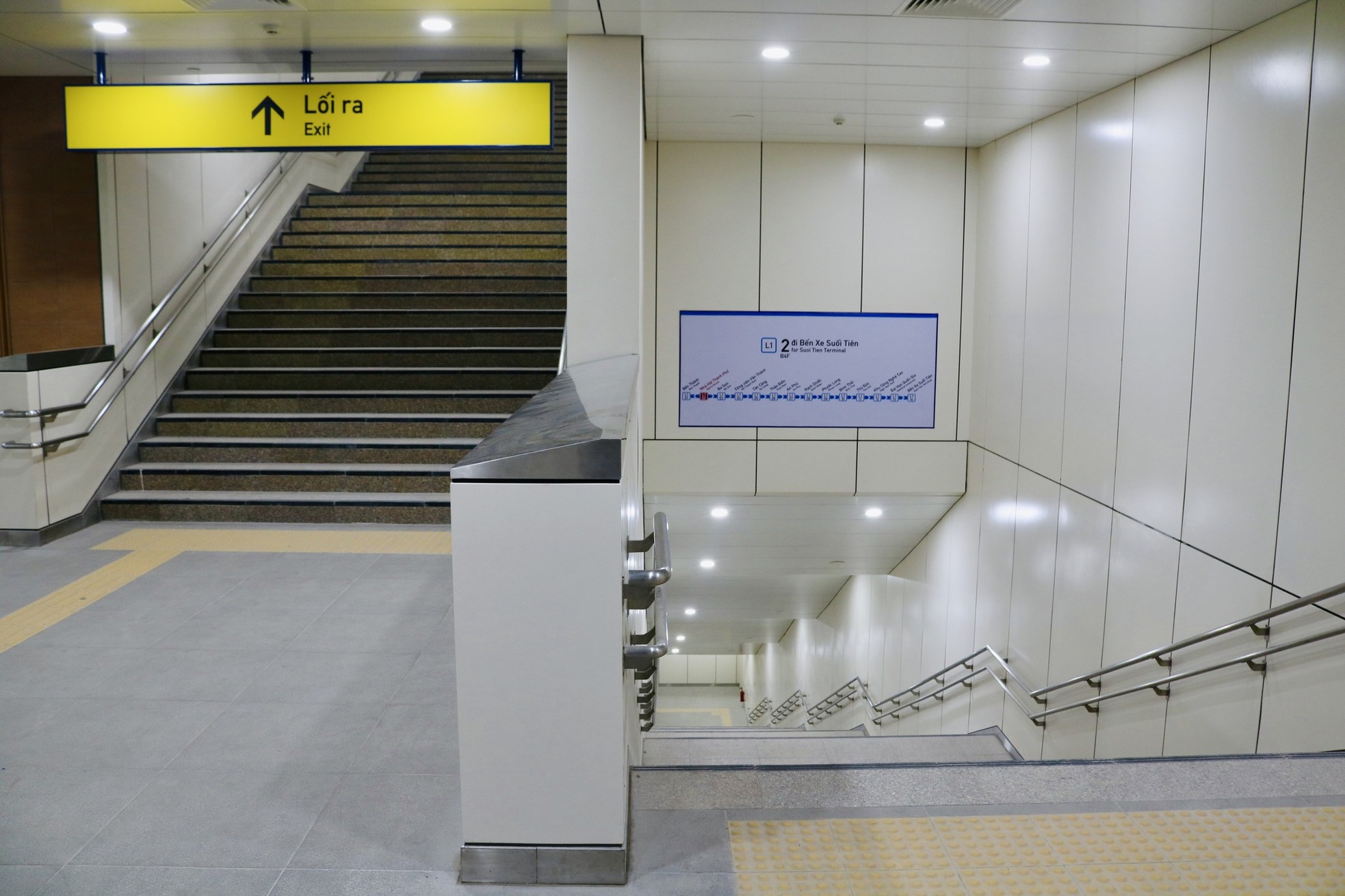 Hình ảnh ga ngầm tuyến metro Bến Thành-Suối Tiên hoàn thiện sau gần 10 năm thi công - Ảnh 5.