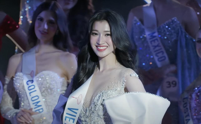 Chung kết Miss International: Phương Nhi chính thức lọt Top 15, nhan sắc ngọt ngào nổi bật - Ảnh 1.