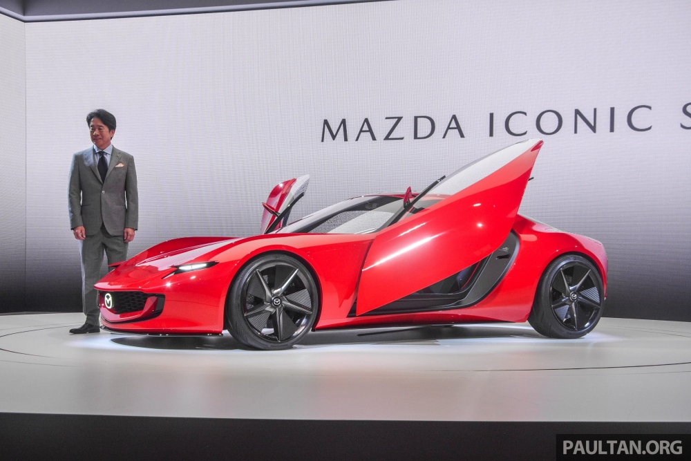 Mazda trình làng mẫu concept Iconic SP mới với ngoại hình đầy bóng bẩy - Ảnh 1.