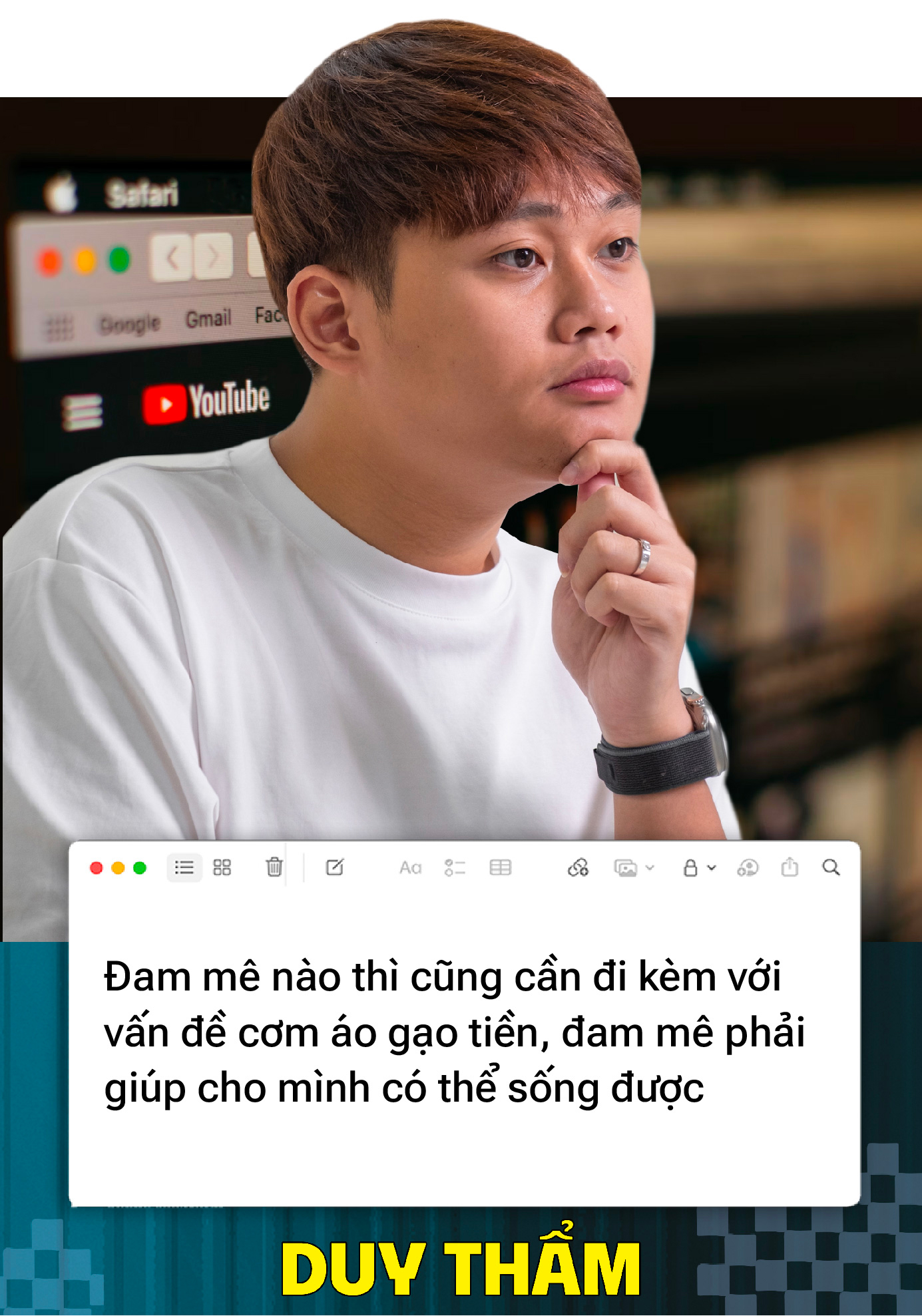 YouTuber/TikToker Duy Thẩm: Từ băn khoăn không hợp với nghề đến reviewer đình đám chỉ với một “chiến lược” siêu đặc biệt - Ảnh 3.