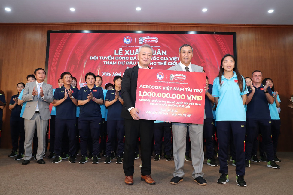 Acecook Việt Nam: Hành trình tiếp lửa Đội tuyển nữ Quốc Gia dự World Cup - Ảnh 2.