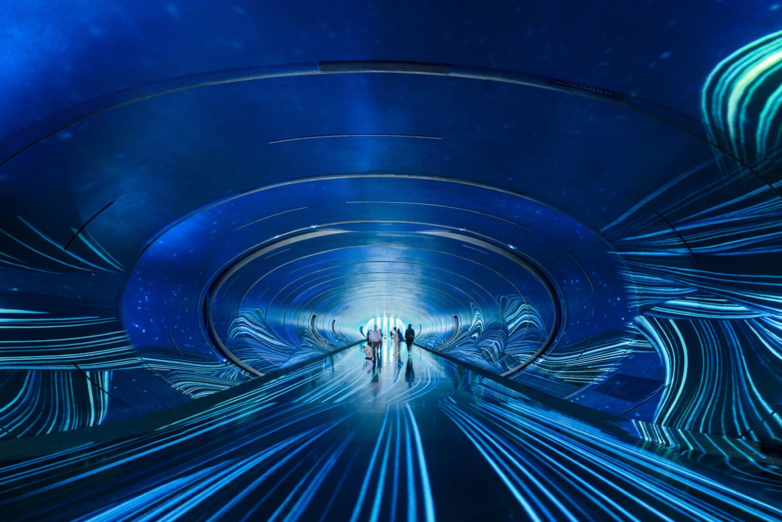 Lạc vào thế giới khoa học viễn tưởng bên trong bảo tàng nổi khổng lồ ở Trung Quốc - Ảnh 2.