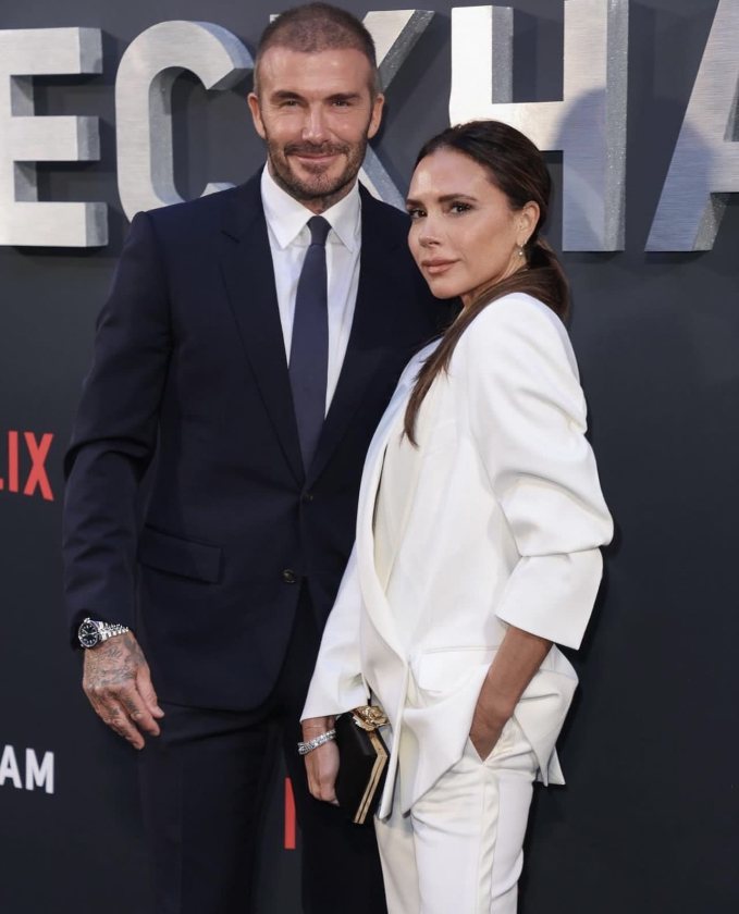 Khung hình quyền lực của nhà Beckham: Ai nấy visual ngập tràn, “công chúa út' Harper diện outfit từng gây tranh cãi - Ảnh 2.