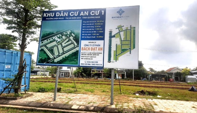 Vụ tranh chấp bất động sản tại Quảng Nam: Thanh tra các dự án Công ty Bách Đạt An - Ảnh 1.