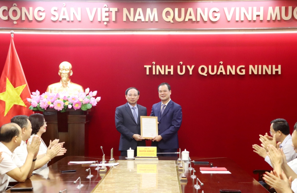 Ông Điệp Văn Chiến được bổ nhiệm làm Trưởng Ban Nội chính Tỉnh ủy Quảng Ninh - Ảnh 1.