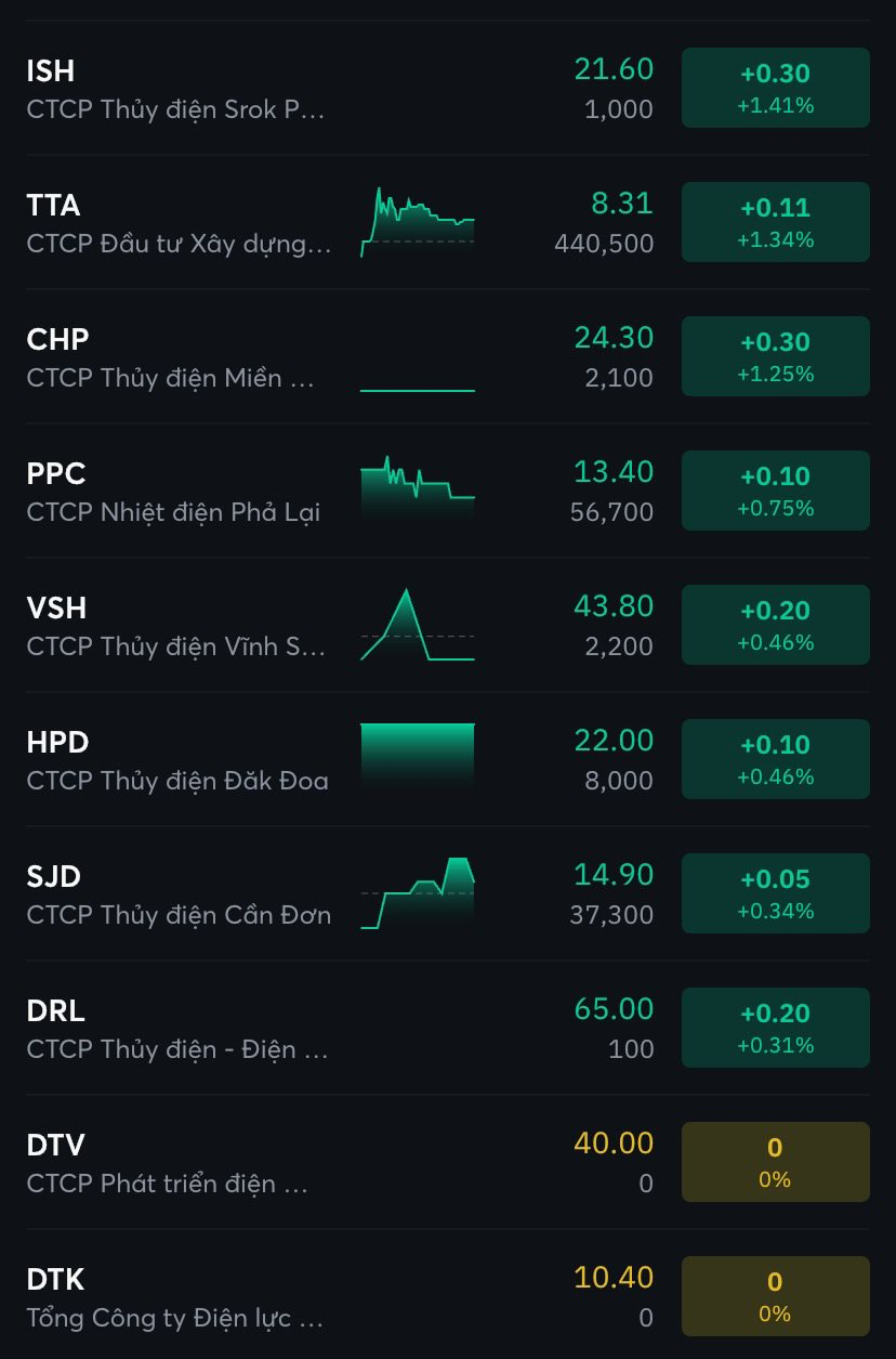 EVN tăng giá bán lẻ điện thêm 4,5%, DN ngành điện hút tiền, cổ phiếu nổi sóng dù VN-Index có lúc giảm hơn 10 điểm - Ảnh 2.