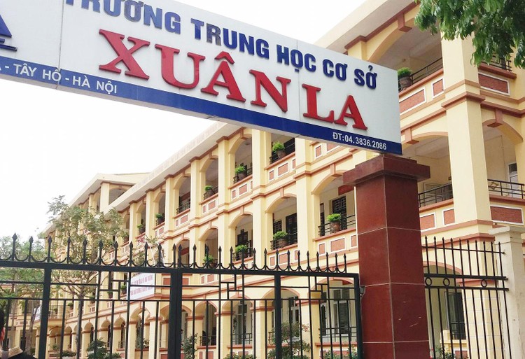 Đây là trường THCS công lập &quot;XINH XỈU&quot; ở quận Tây Hồ: Ai đi qua cũng phải ngoái nhìn vì thiết kế đầy sắc màu- Ảnh 5.