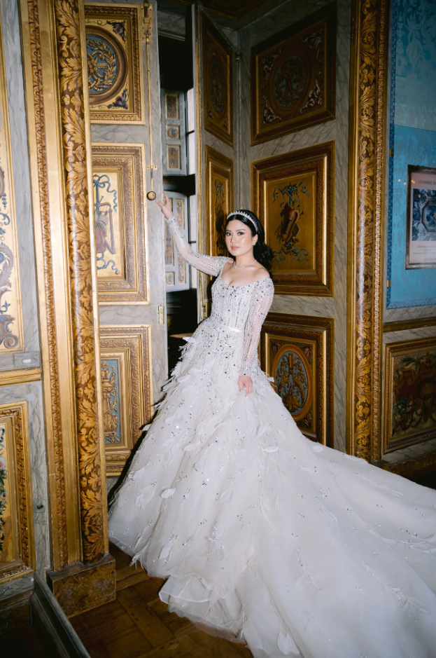 Đám cưới xa hoa trong lâu đài tại Pháp của con gái tỷ phú giàu bậc nhất Indonesia: Tính sơ chi phí cũng đủ "choáng"- Ảnh 7.