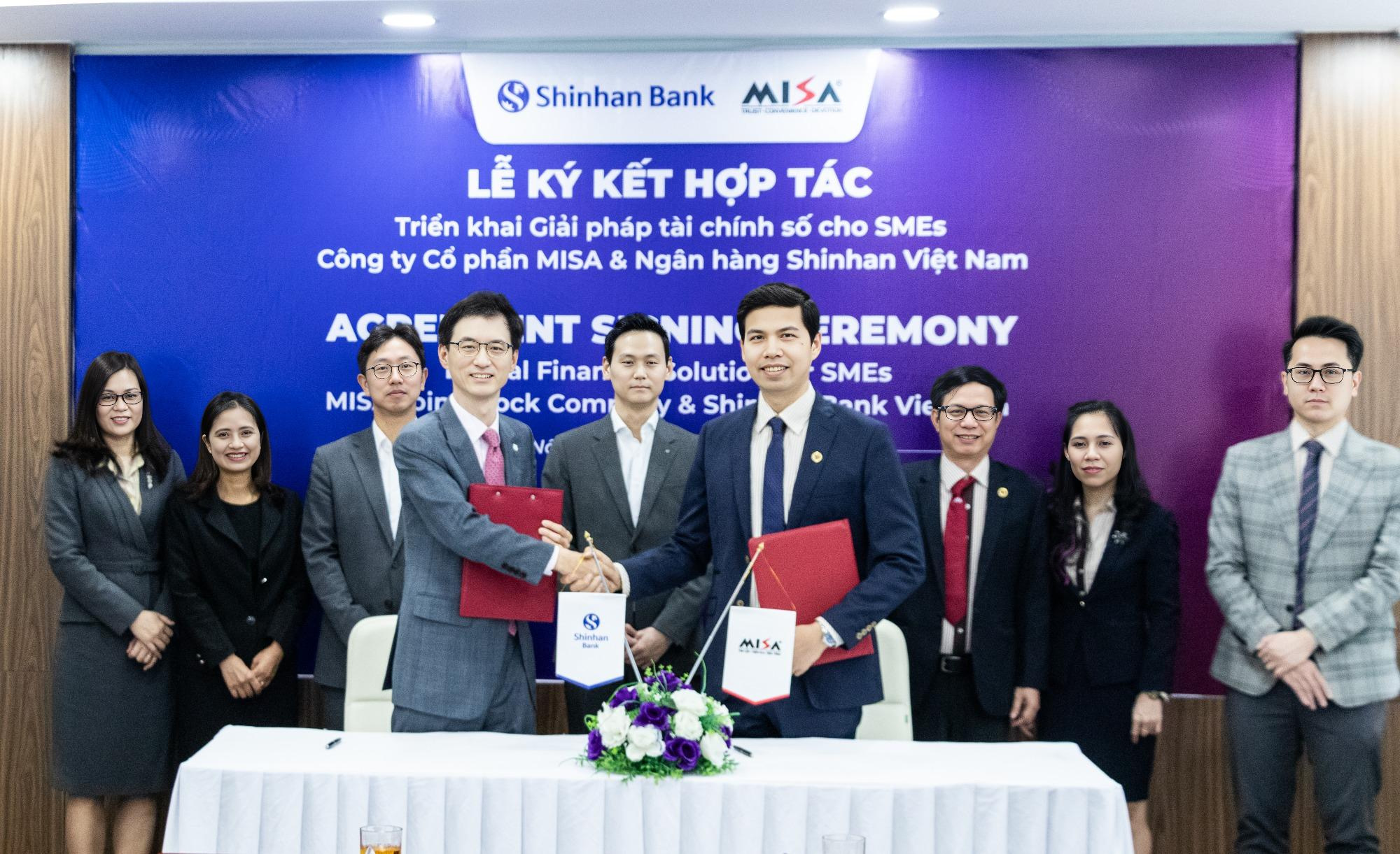 Ngân hàng Shinhan hợp tác cùng MISA – Gỡ khó bài toán tiếp cận vốn tín dụng cho SMEs - Ảnh 1.