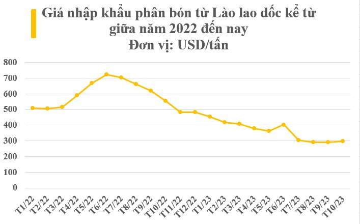 Phân bón từ Lào ồ ạt vào Việt Nam nhờ giá siêu rẻ, cạnh tranh cùng Trung Quốc trở thành cứu tinh cho nông sản Việt - Ảnh 3.