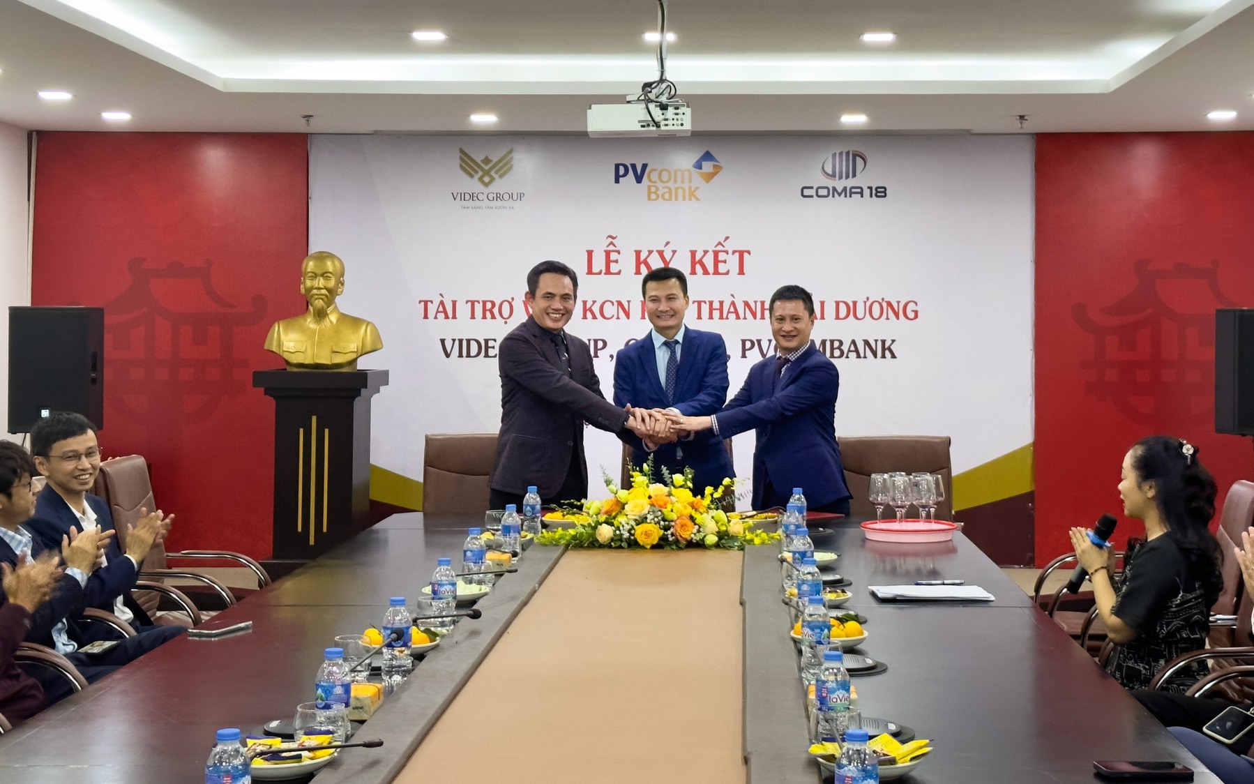 PVcombank tài trợ vốn cho khu công nghiệp Kim Thành của COMA18