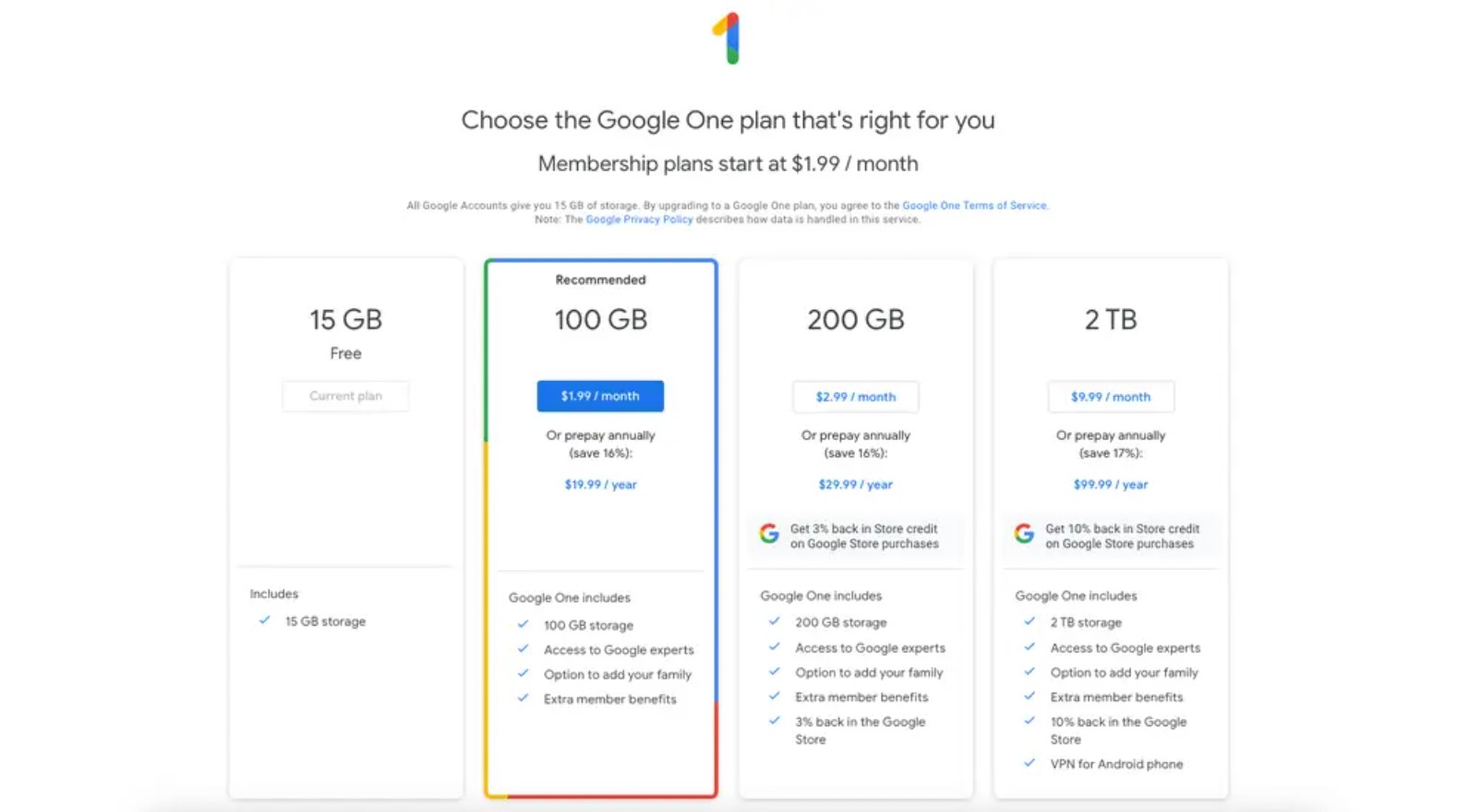 Năm 2023 rồi mà Google vẫn nghĩ 100GB/tháng là đủ để lưu trữ đám mây - Ảnh 2.