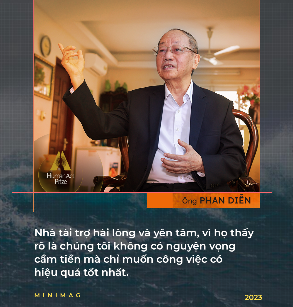 Ông Phan Diễn nói về nhiệm vụ nặng nề nhất của Quỹ Cộng đồng phòng tránh thiên tai: Không có tiền thì ý tưởng hay mấy cũng chẳng để làm gì - Ảnh 9.