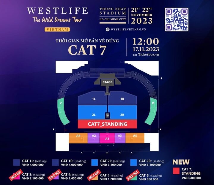 Khán giả đòi tẩy chay đêm nhạc của Westlife do mở bán thêm hạng vé giá rẻ - Ảnh 2.