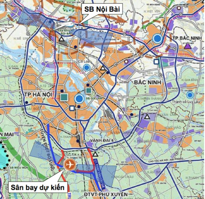 ‏Toàn cảnh khu vực được đề xuất xây dựng sân bay thứ 2 tại Hà Nội - Ảnh 6.