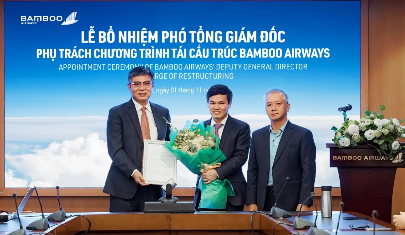 Sếp cũ Vietnam Airlines làm Phó Tổng Giám đốc phụ trách tái cơ cấu Bamboo Airways - Ảnh 1.