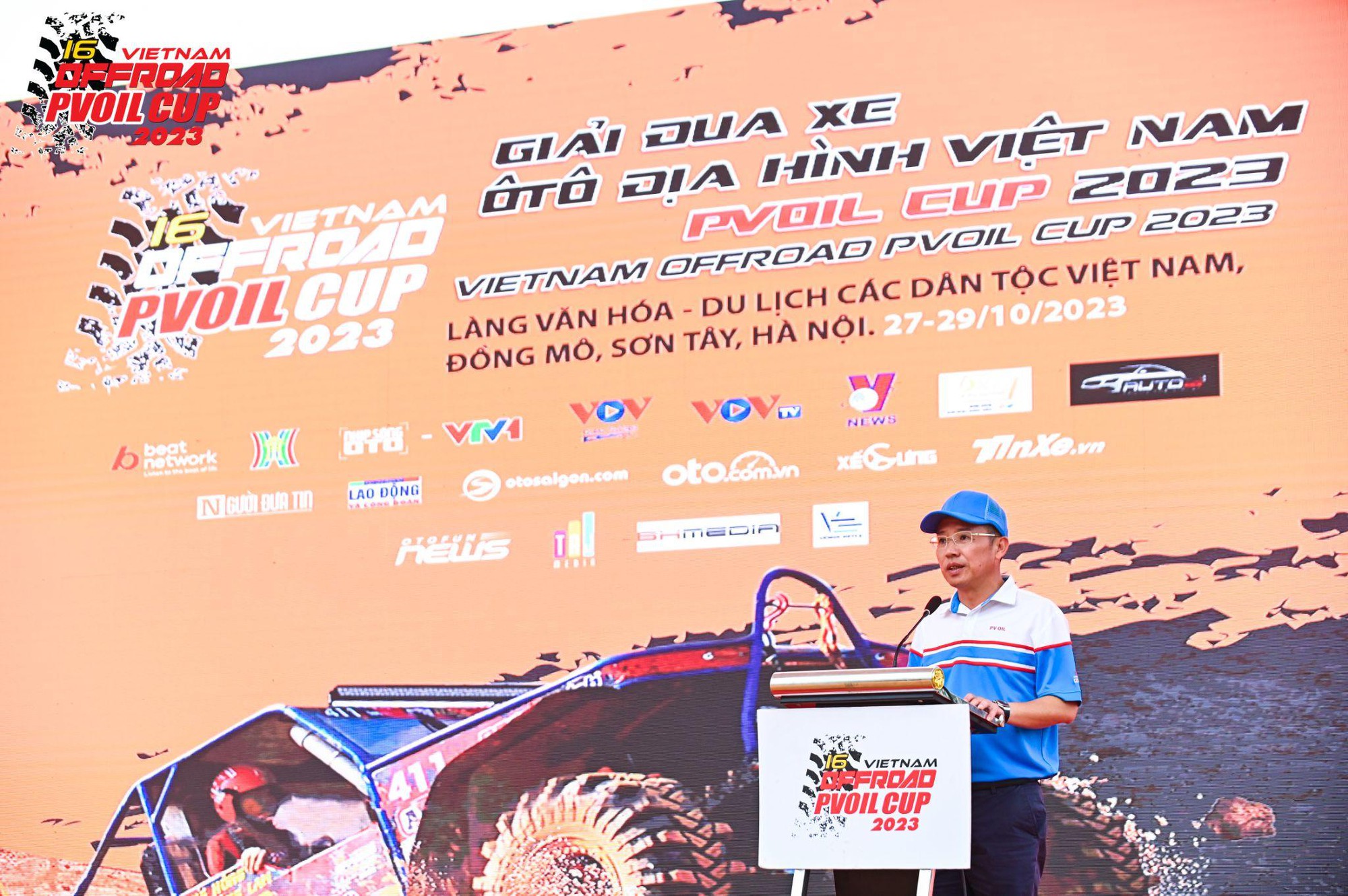 Khai mạc Giải Đua xe Ô tô Địa hình Việt Nam PVOIL Cup 2023 - Ảnh 2.