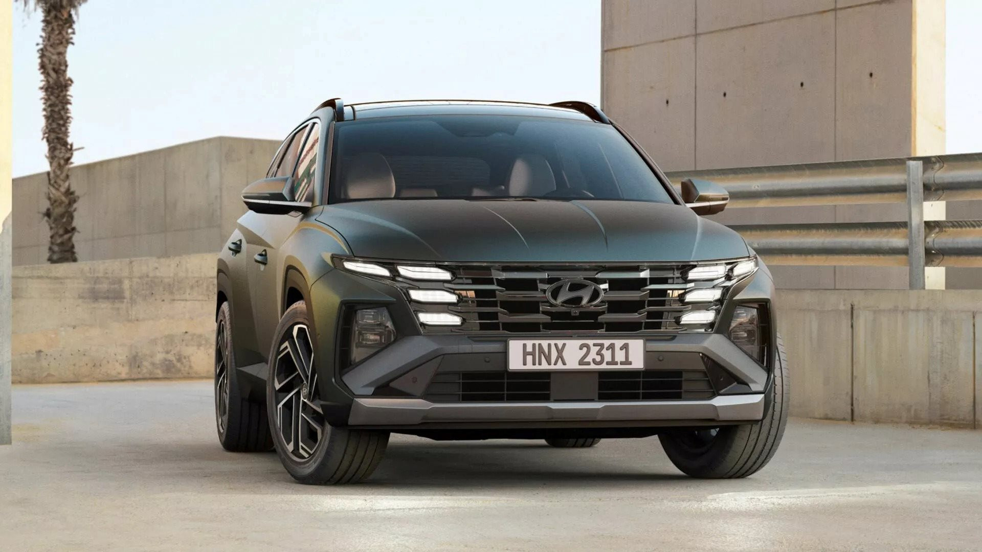 Hyundai Tucson 2025 ra mắt: Lột xác về nội thất, màn hình cong như xe BMW - Ảnh 1.