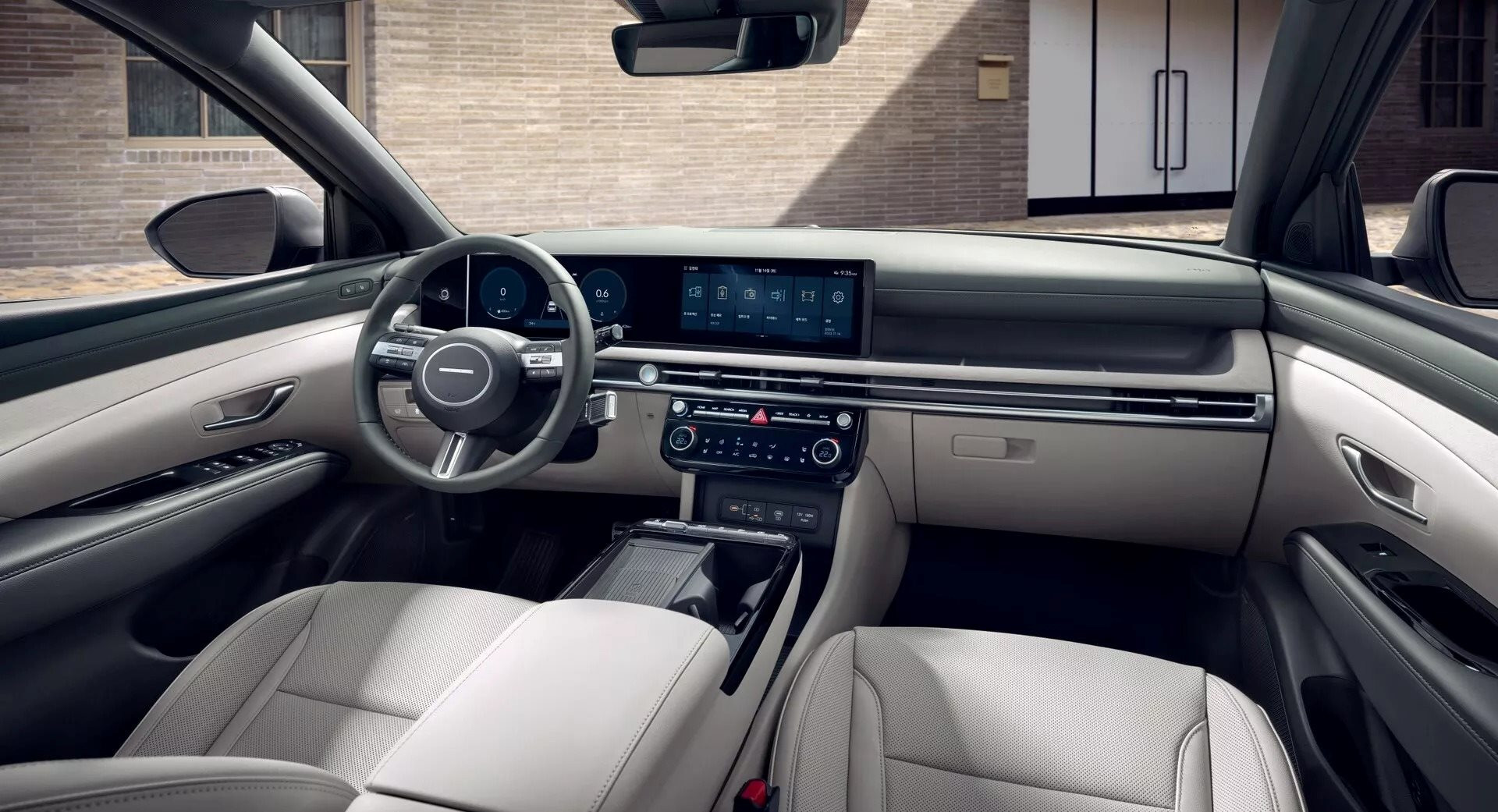 Hyundai Tucson 2025 ra mắt: Lột xác về nội thất, màn hình cong như xe BMW - Ảnh 4.